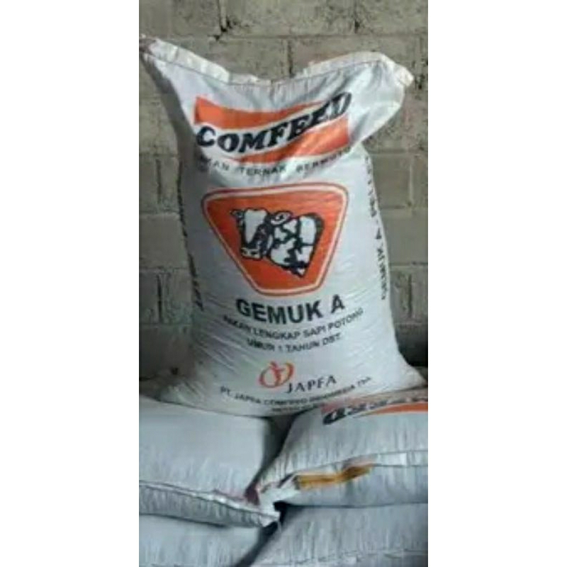 Comfeed pellet pakan lengkap untuk sapi /ruminansia 5kg Gemuk A