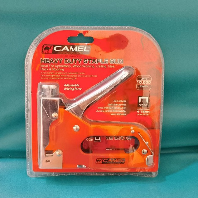 

Straples Dus Hakter Tacker Besar Merk CAMEL Staples Stapler