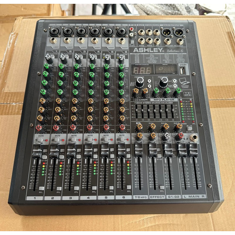 MIXER AUDIO ASHLEY SELECTION 6