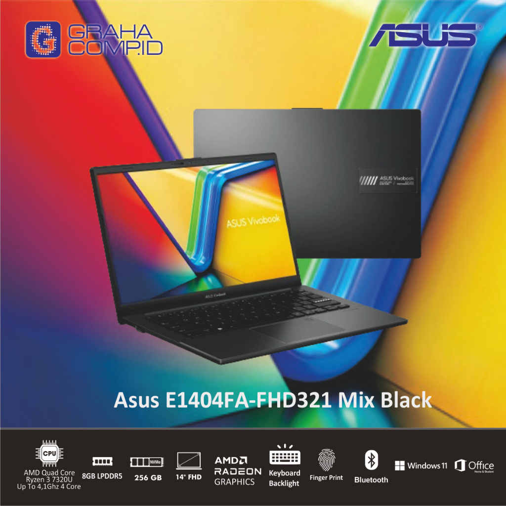 Asus E1404FA - FHD 321 Black