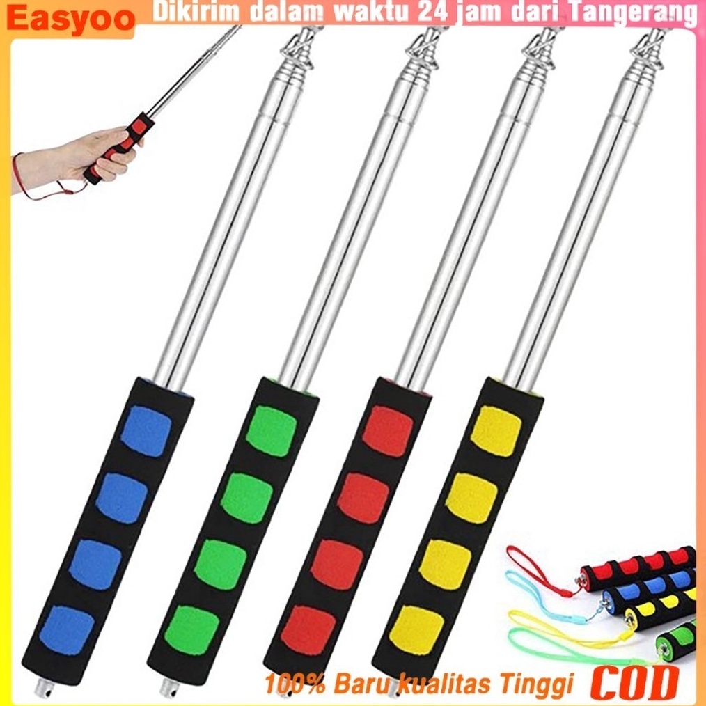 

KODE G15X 2 meter Tongkat Tiang Bendera Teleskopik Tour Leader Teleskopik Penunjuk Memanjang Guide Teleskopik Flag pole Pemandu Wisata