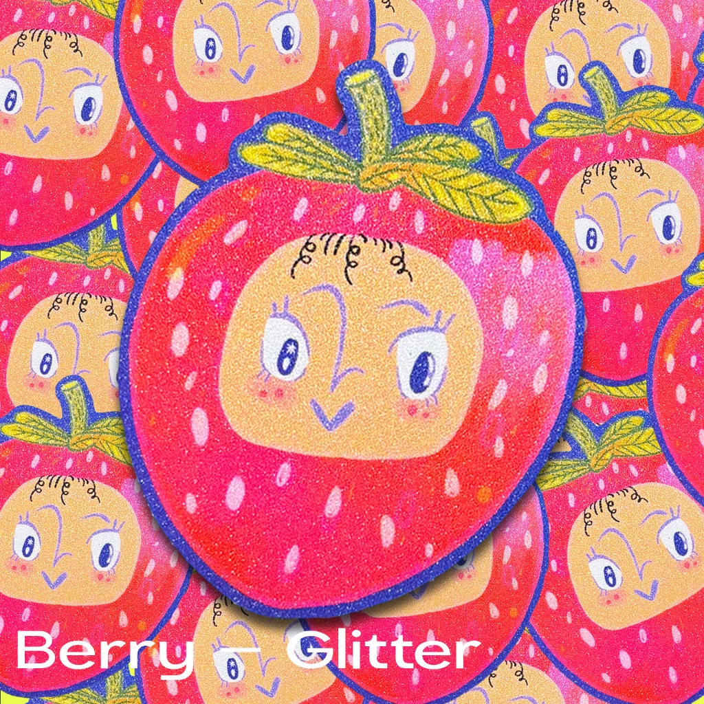 

Her Bijou - Berry - Sticker Glitter