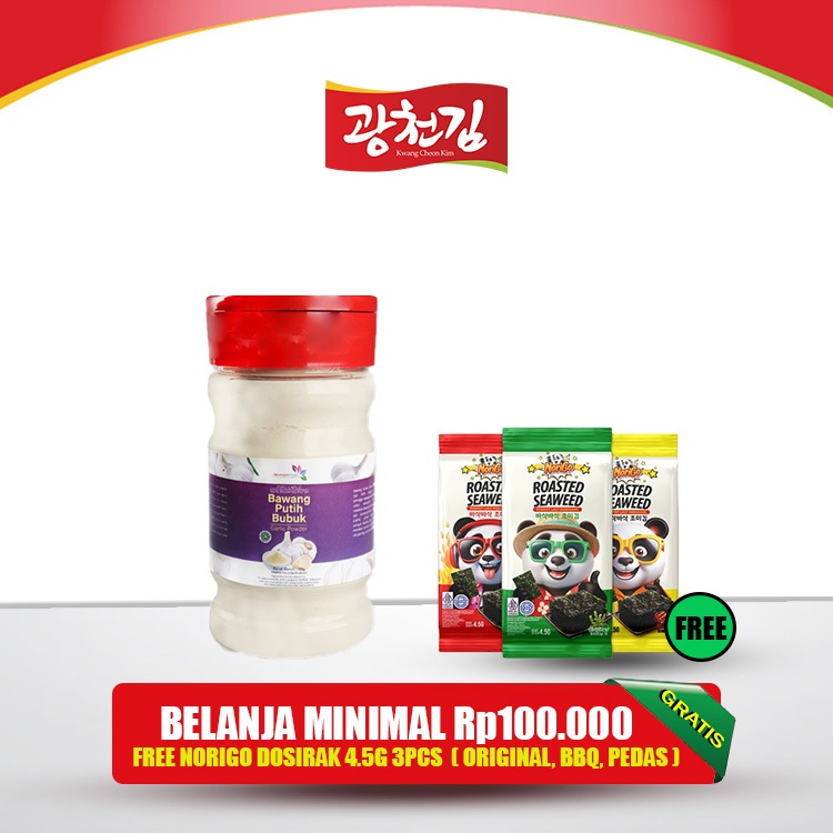 

KC. Bawang Putih Bubuk | Garlic Powder | Bubuk Bawang Putih 50g