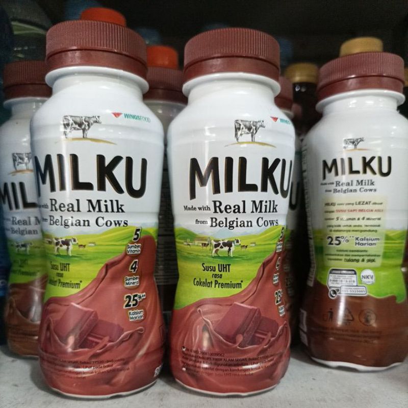 

MILKU - Susu UHT rasa Coklat