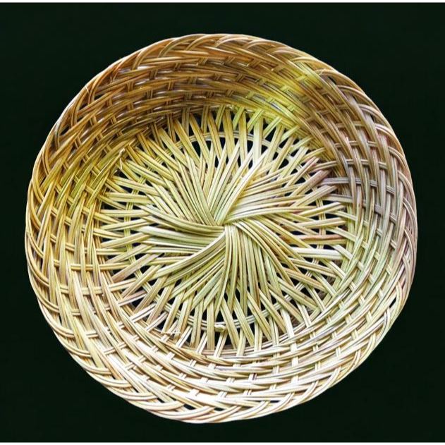 Piring Ingke Rotan Khas Bali | Piring Lidi | Piring Lontar | Piring Lontar Bali