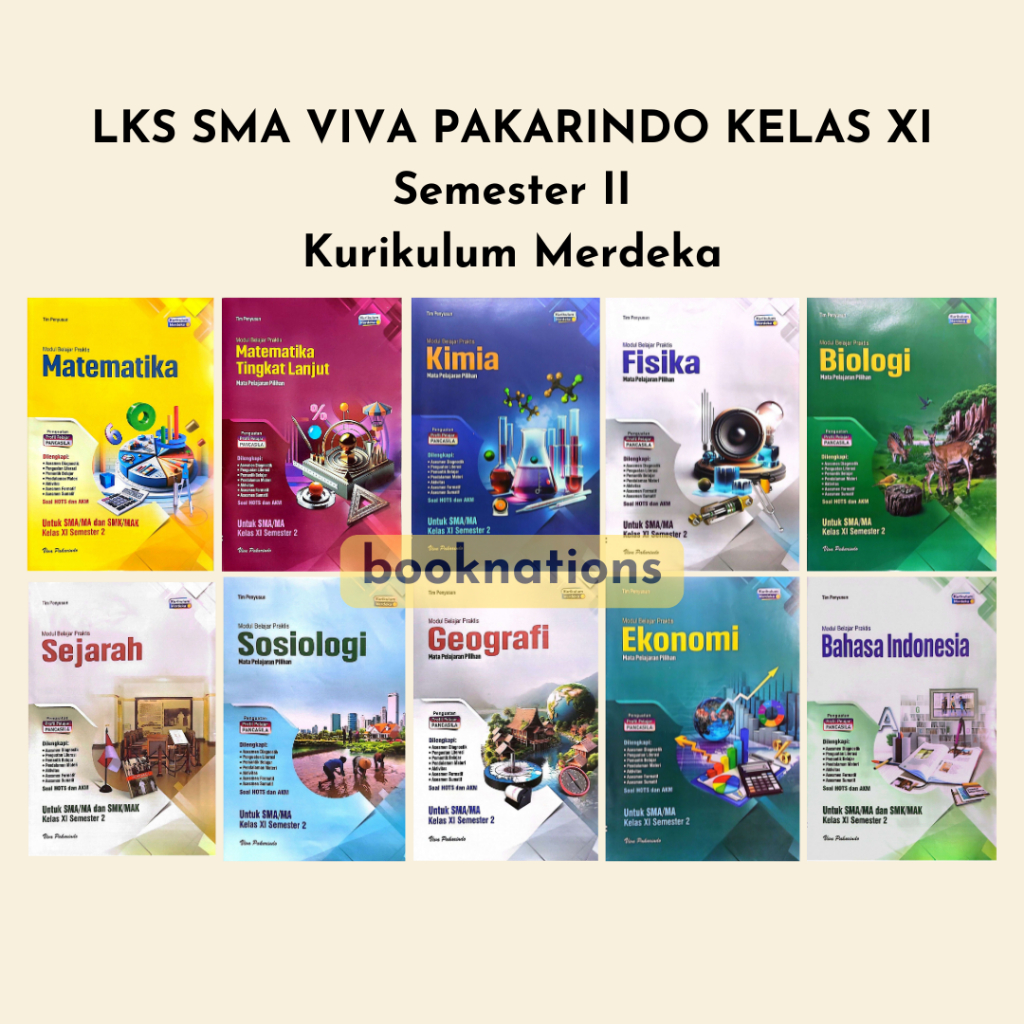 LKS SMA KELAS XI 11 VIVA PAKARINDO SEMESTER 2 Kurikulum Merdeka