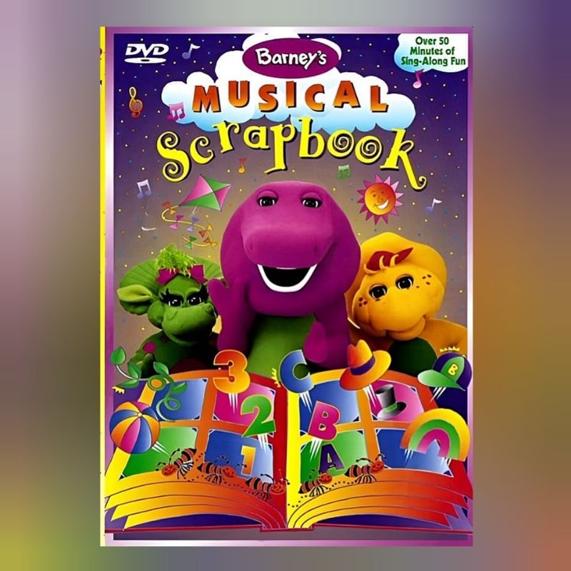 KASET DVD BARNEY MUSICAL SERAPBOOK - DVD BARNEY