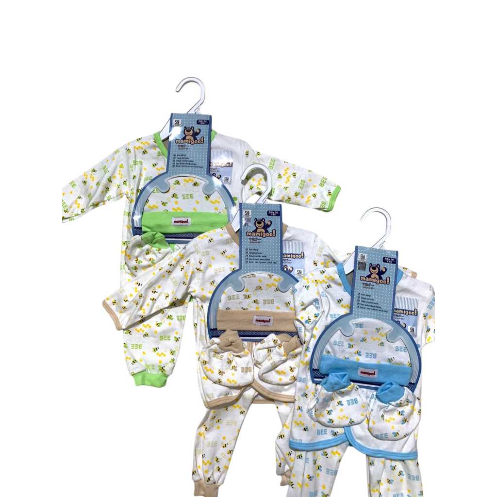 setelan Baju Bayi Celana Bayi Setelan Baju Bayi Baru Lahir SNI satu set 4 IN 1
