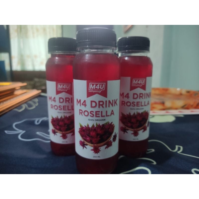 Minuman Segar Berkhasiat Bunga Rosella 250ml