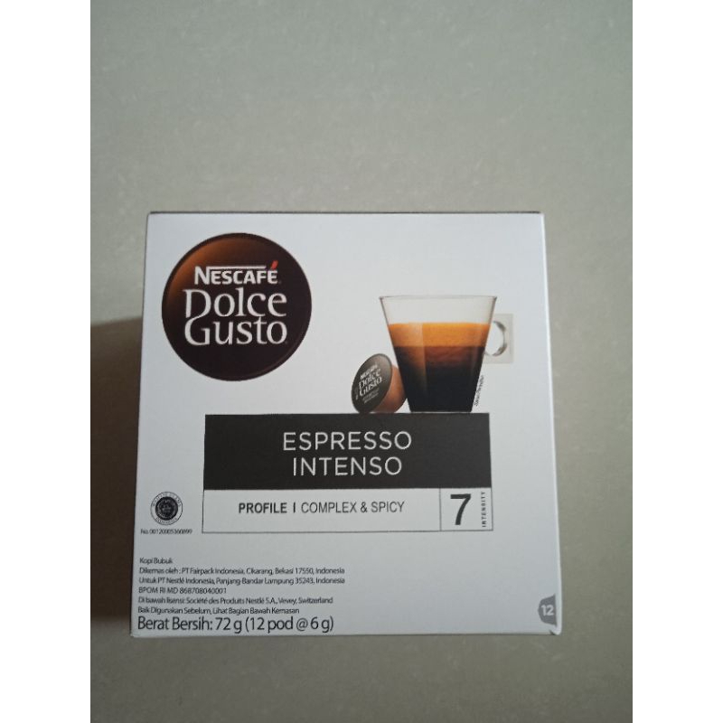 

(72 gr)NESCAFE Dulce Gusto ESPRESSO INTENSO