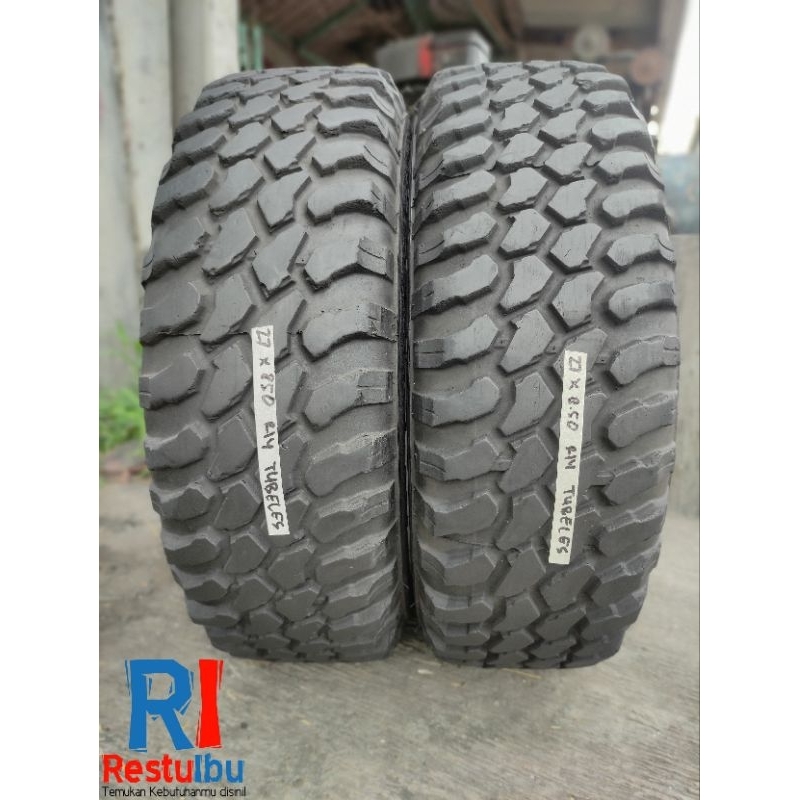 1 Pasang Ban Tubeles Achilles 838 MT 27X8.50 R14