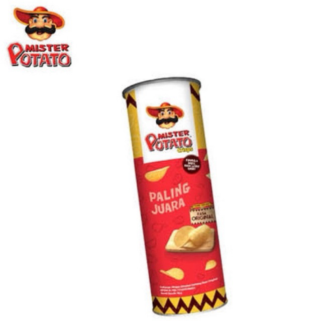 

Mister Potato Paling Juara rasa original 80gr