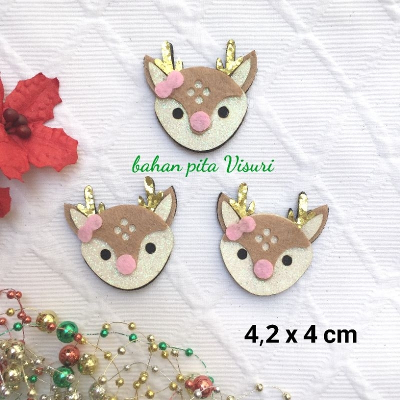 Aplikasi Natal Merry Christmas Beauty Deer