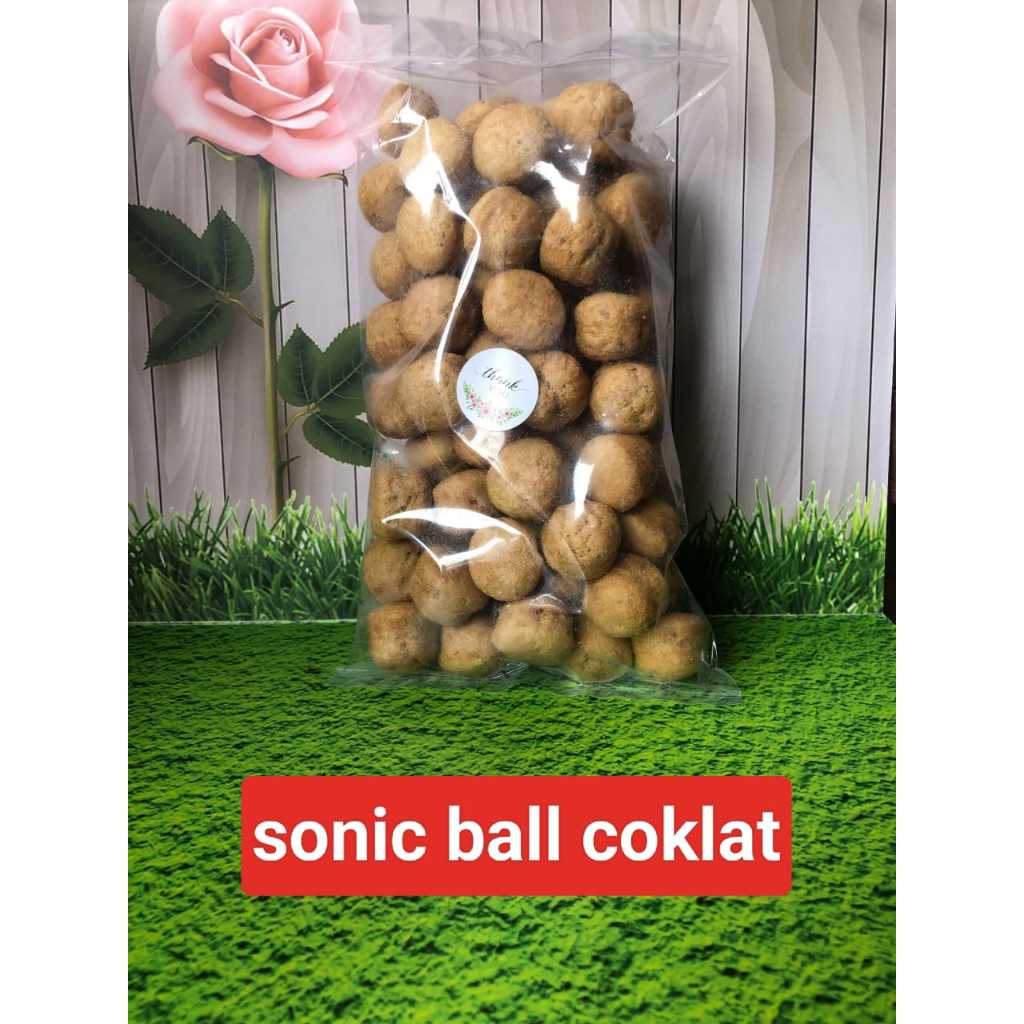 

Snack Sonic ball cokelat harga 5k 90gram