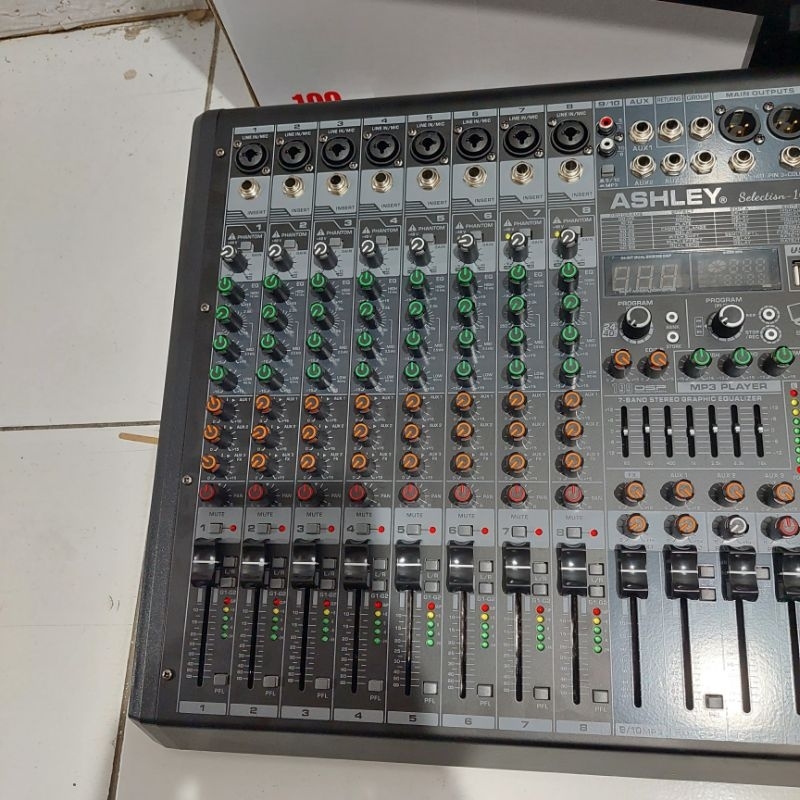 mixer 16 channel Ashley selection 16 original mixer audio Ashley Selection 16