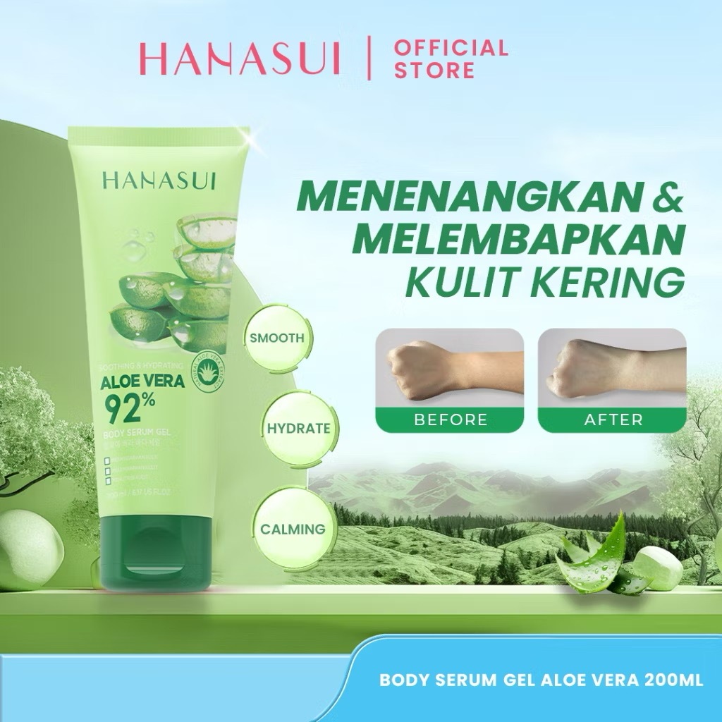 Hanasui Body Serum Gel Aloe Vera