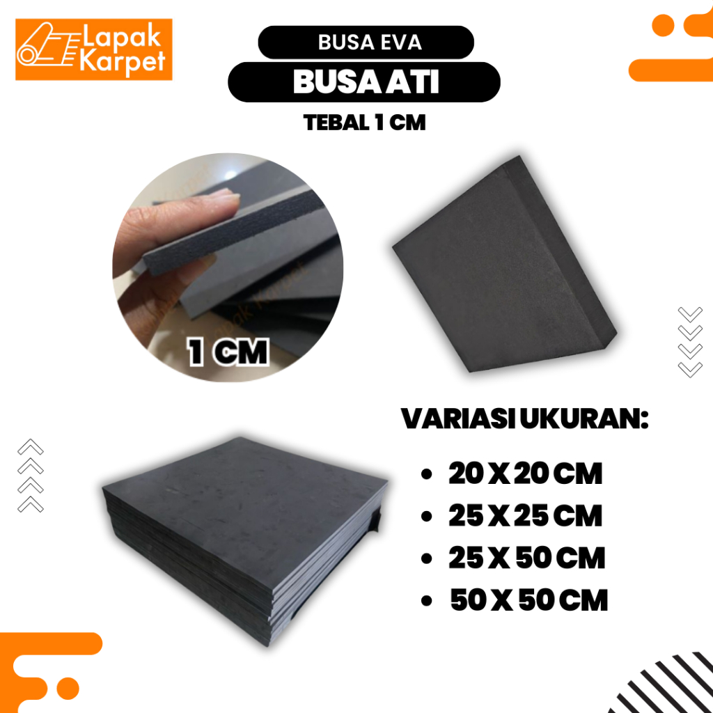 Busa Eva / Busa Ati Ukuran Variasi / Tebal 1 cm