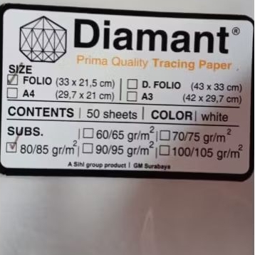 

kertas kalkir f4 50lbr 85gr