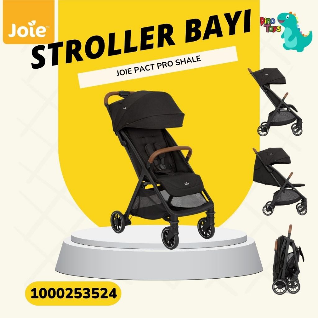 Stroller  Joie Pact Pro JOIE Meet Pact Lite Gray Flannel  Joie Pact Ember Kereta Dorong Bayi