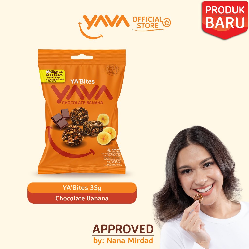 

YAVA YA'Bites Chocolate Banana 35g