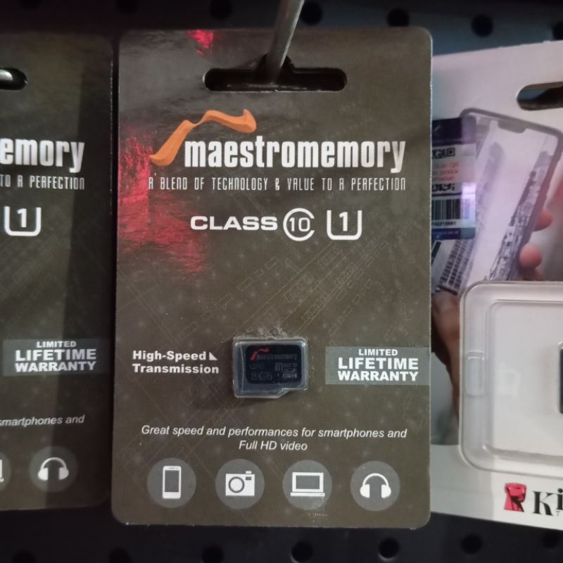 MICROSD MICRO SD CARD MAESTRO 8 16 32 64 128 GB