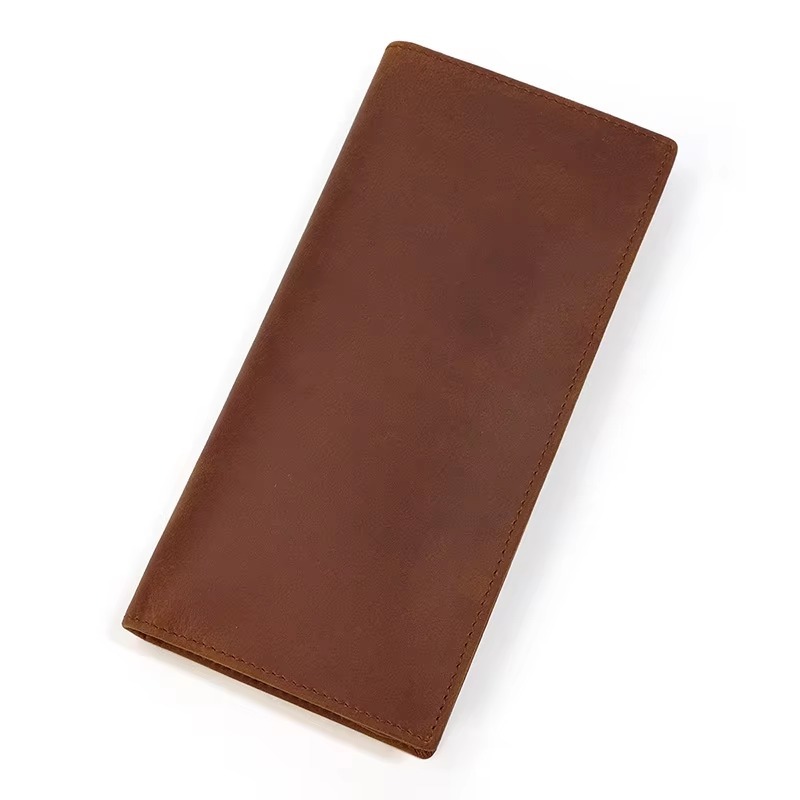 dompet wanita dengan resleting panjang>kulit asli