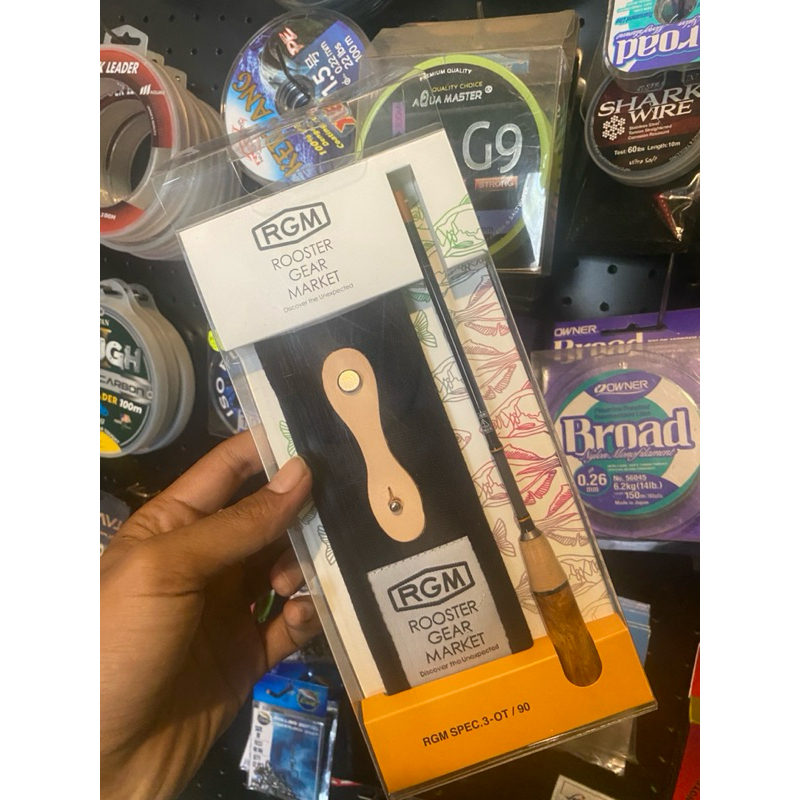 RGM Rooster Gear Market 90cm 3.0 Tegek Tanago Warna Hitam Bahan Carbon