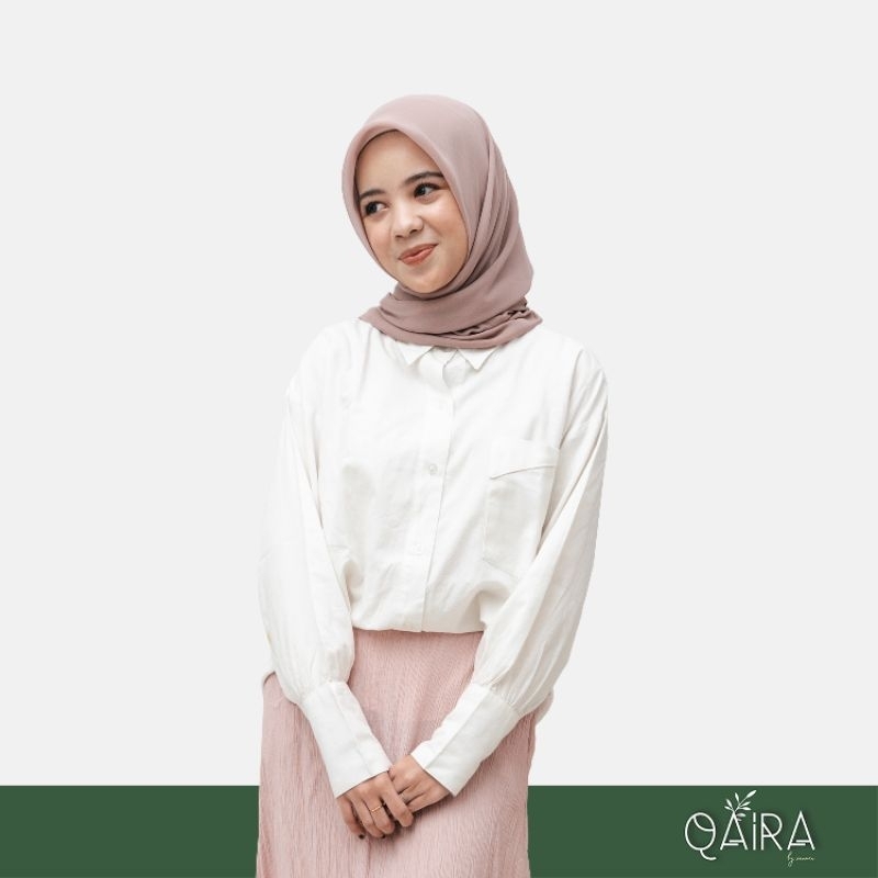 Plain Paris Japan (rosewood) Hijab Segiempat Paris Japan Premium