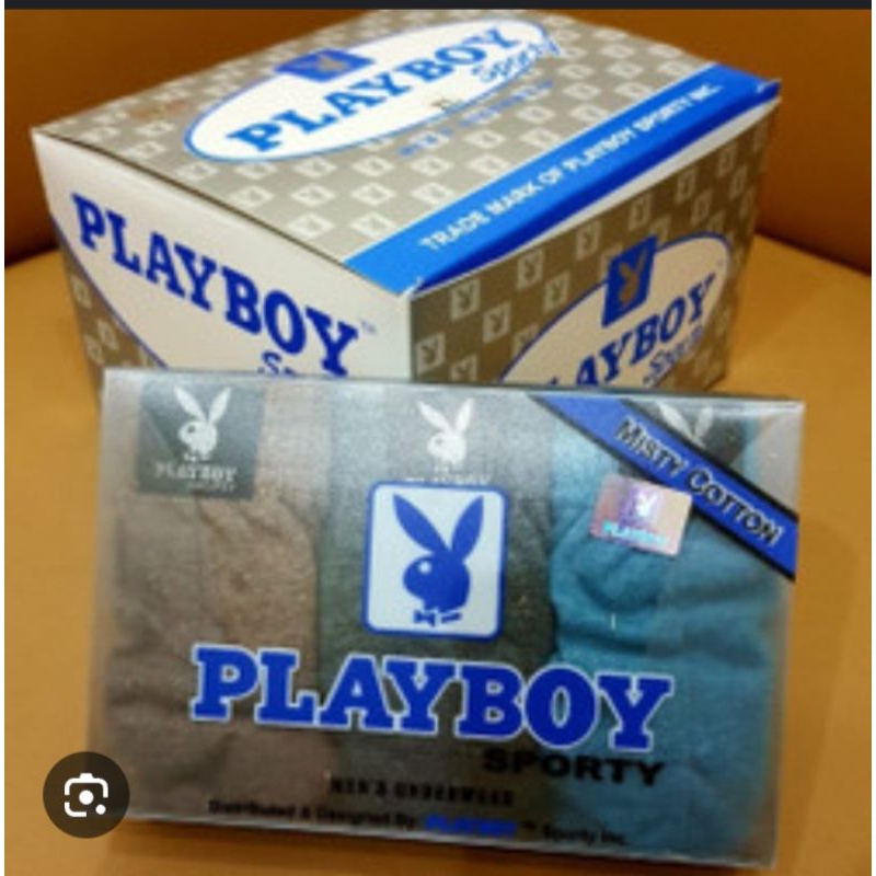3 PCS CELANA DALAM PRIA DEWASA PLAYBOY - CD DALAM LAKI- LAKI DEWASA PLAYBOY
