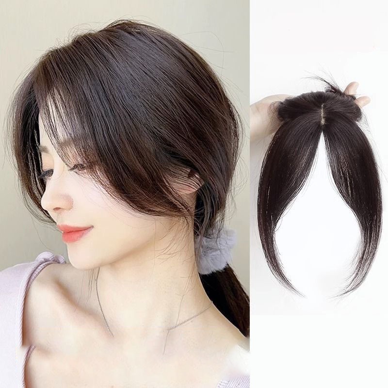 Toupee Poni Wanita Korean Style，bando poni rambut palsu ,bangs wig，poni palsu korea，rambut palsu wan