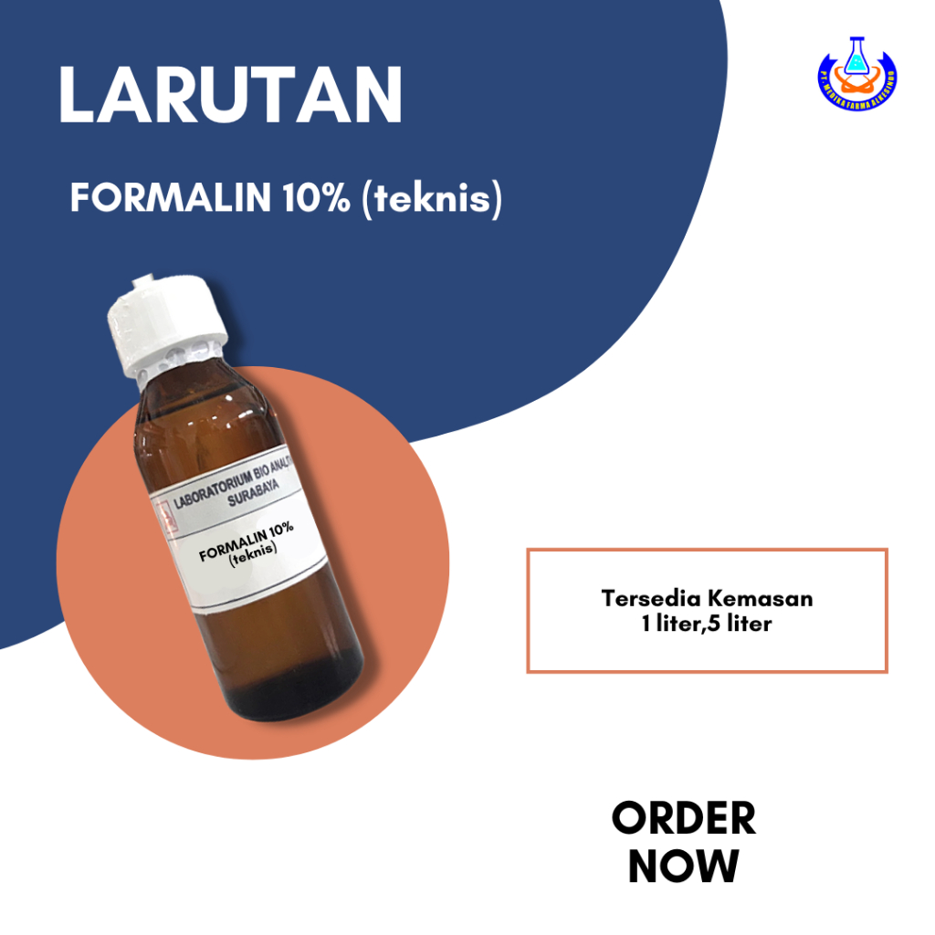 FORMALIN 10% (teknis) 1liter