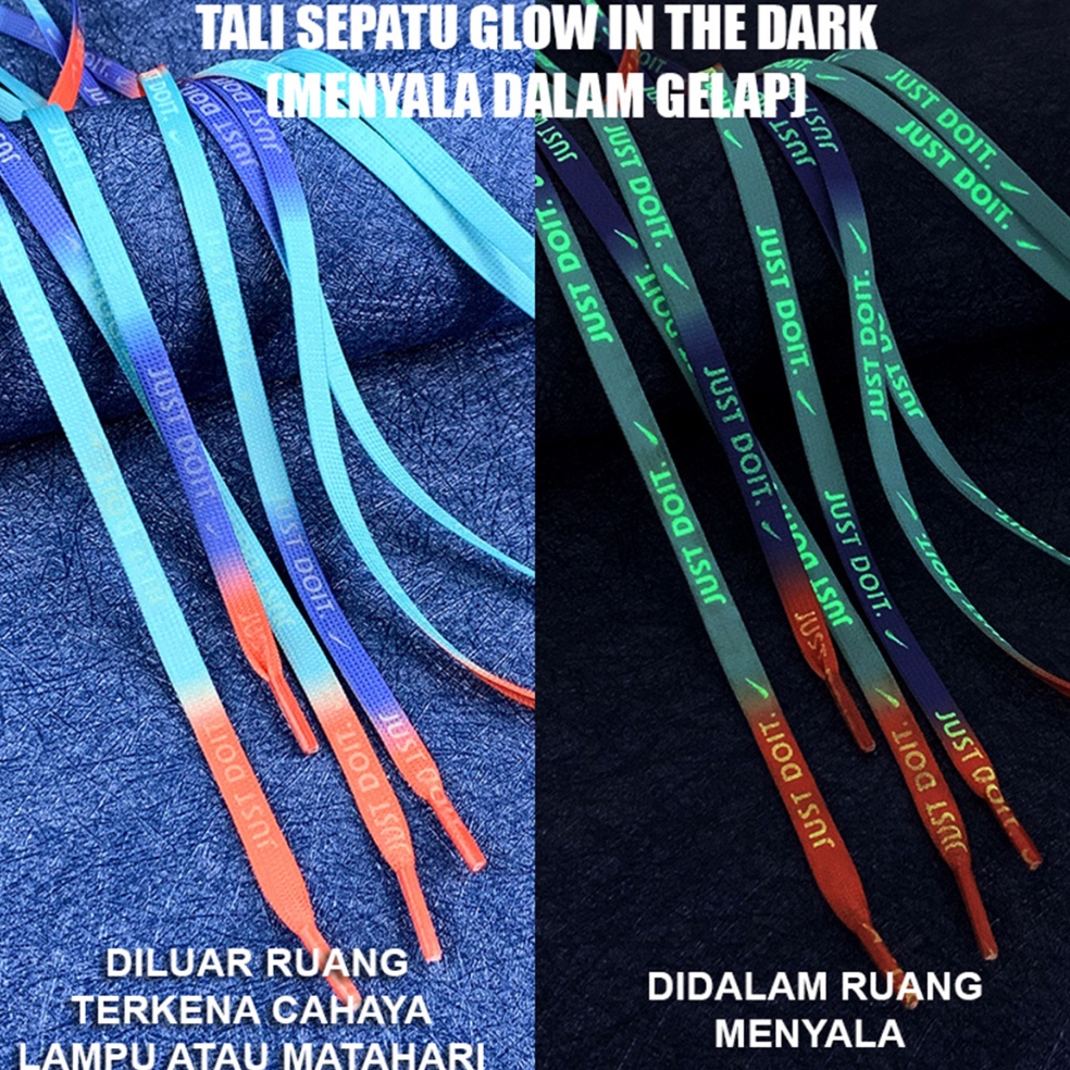 KODE V35I Tali Sepatu Sepasang 2Pcs Shoelaces Nike AF1 dan Nike Air Jordan Sepasang Premium Import Q