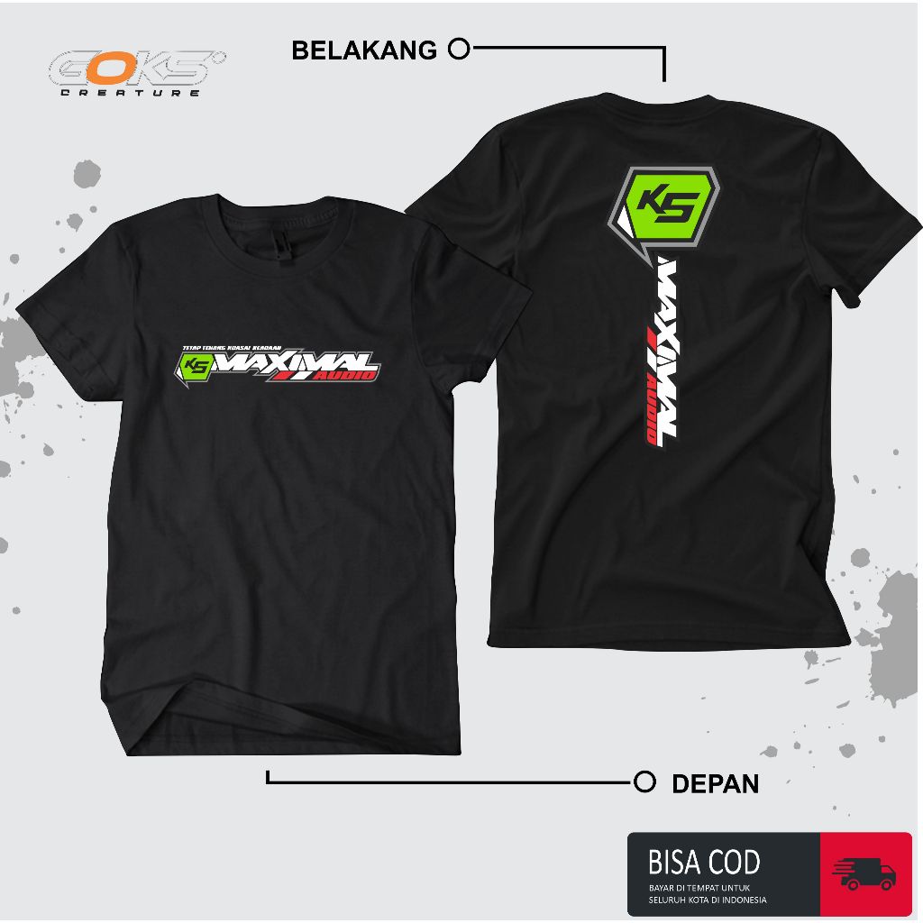 Kaos K5 Maximal Distro Kaos Katun Combed