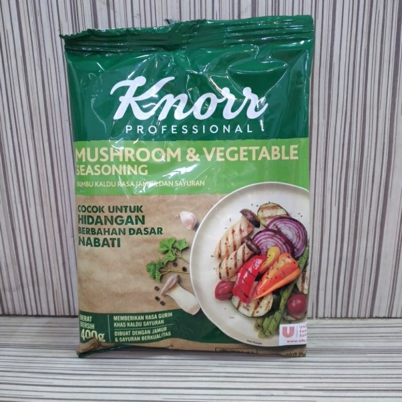 

Knorr Mushroom & Vegetable / Bumbu Kaldu Rasa Jamur & Sayuran 400 g