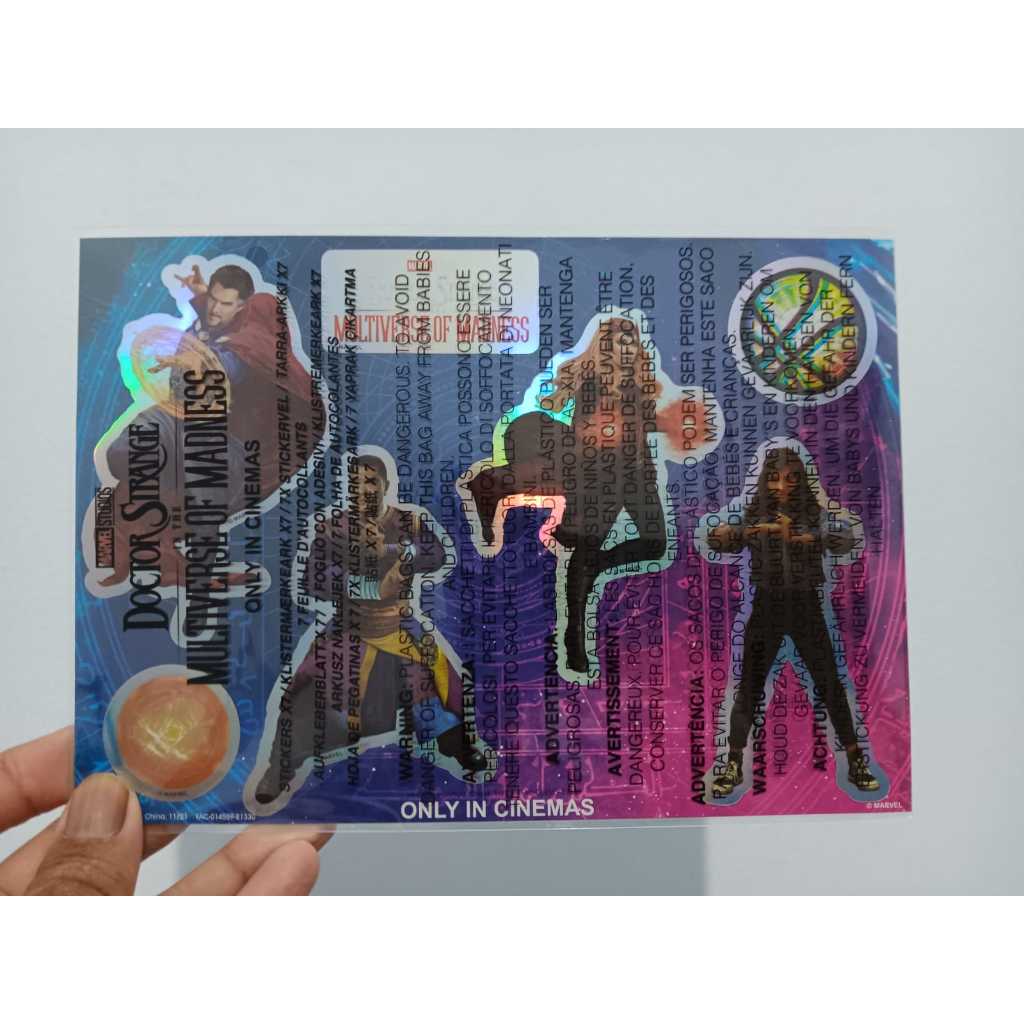

Stiker Dr. Strange Multiverse of Madness Sticker Shell original