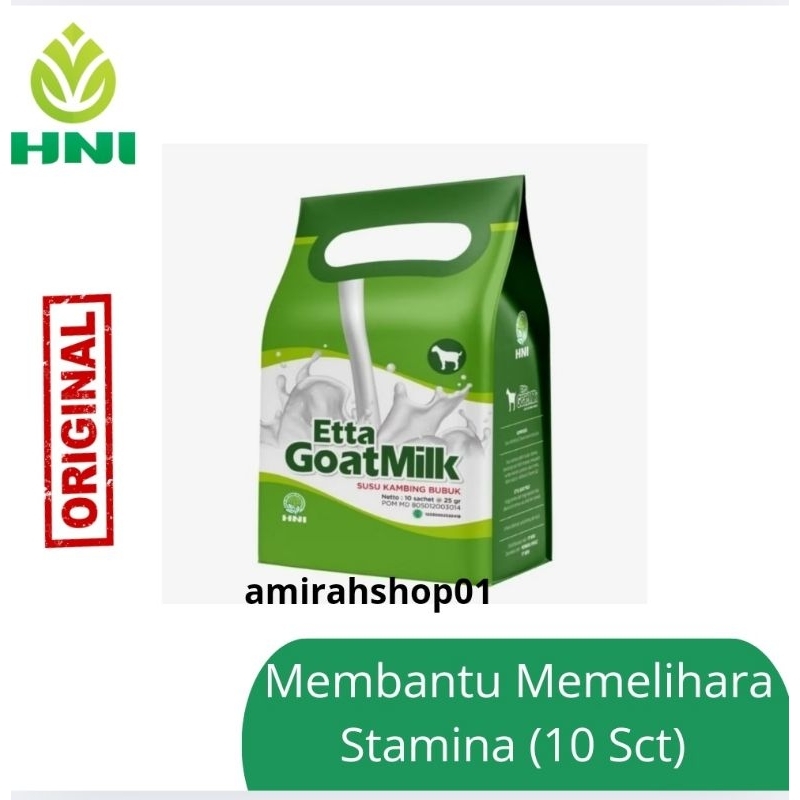

Susu Kambing Etta Goat Milk EGM HNI HPAI Original Bandung