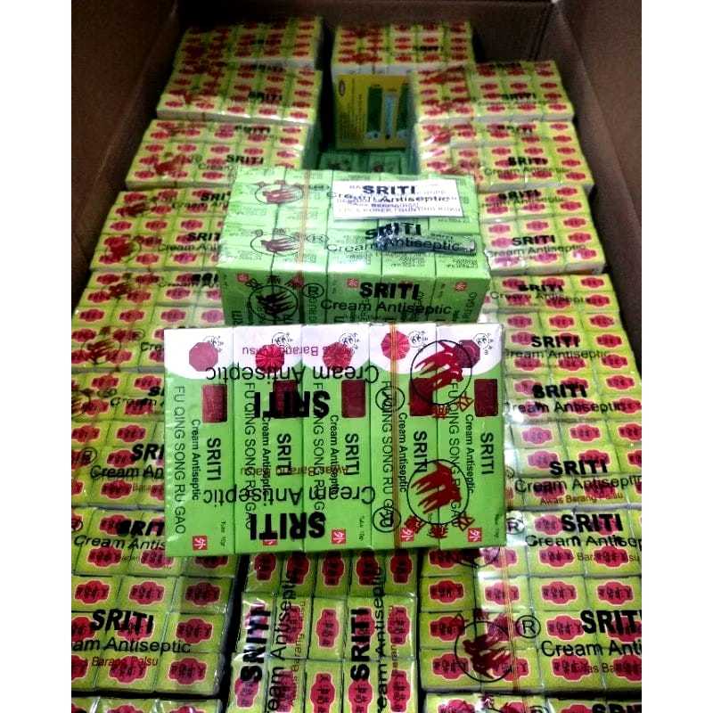 Promo Sriti Cream Antiseptic Hologram Merah Isi 25 Pcs