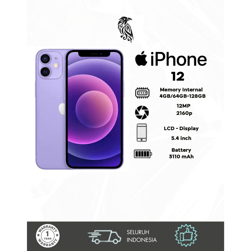 APPLE IPHONE 12 64GB/128GB ORIGINAL