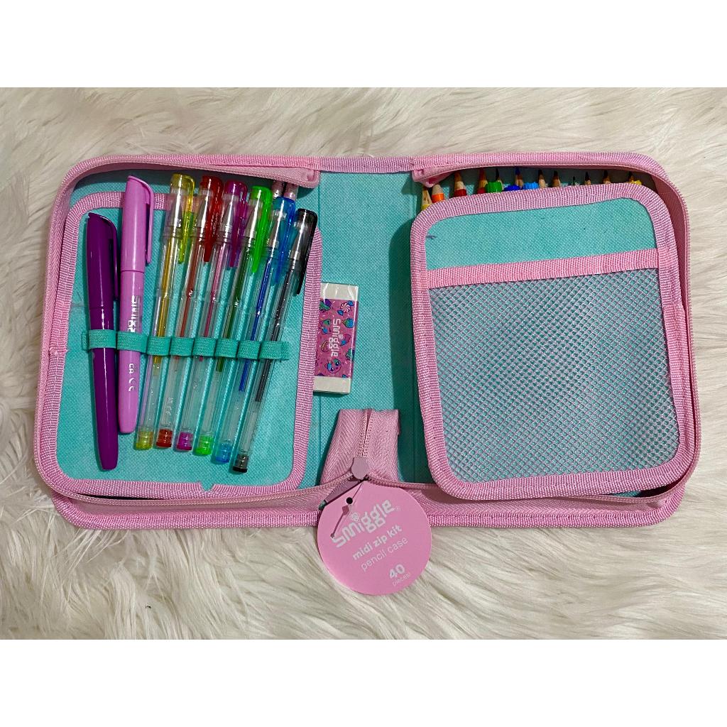 

Smiggle Pencil Case Kotak Pencil Anak Cowok Cewek Lucu Ice Cream