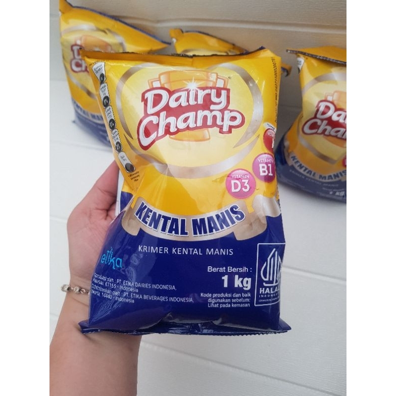 

Susu Dairy champ susu kental manis 1 kg