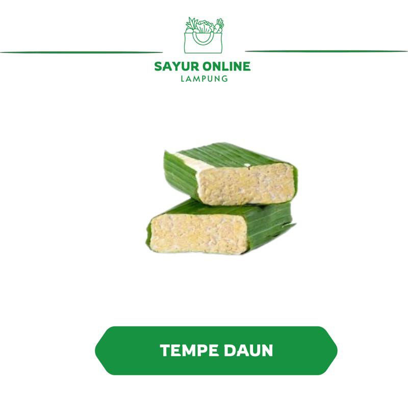 

Tempe Daun Pisang - Sayur Online Lampung