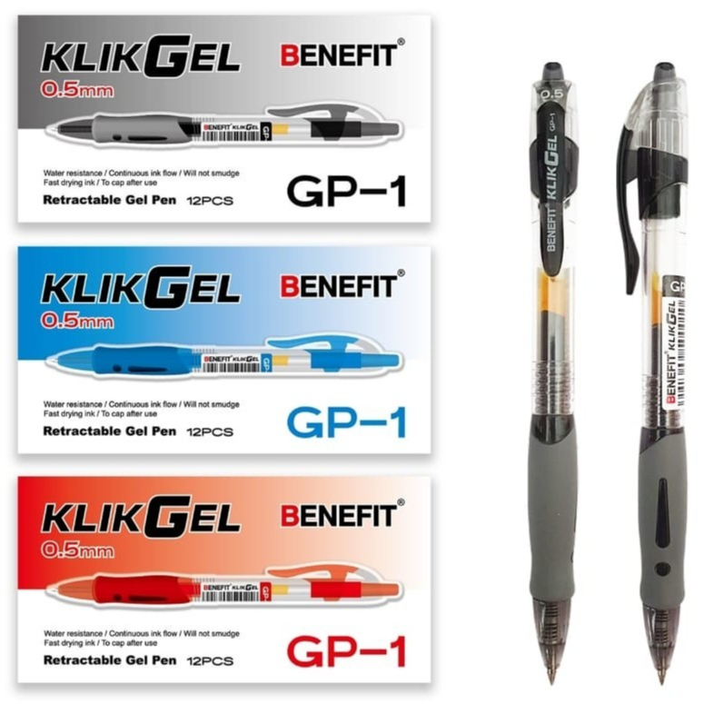 

PULPEN BENEFIT KLIK GEL GP-1 HARGA SATUAN