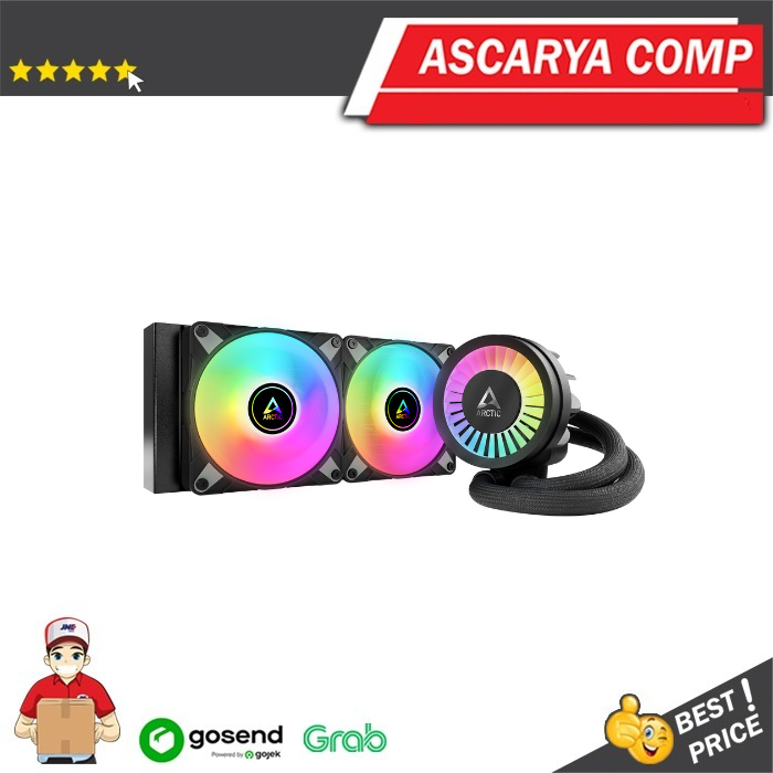 ARCTIC LIQUID FREEZER III ARGB 280 BLACK - AIO Liquid Cooler 280mm