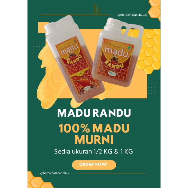 MADU RANDU 100% MADU ASLI