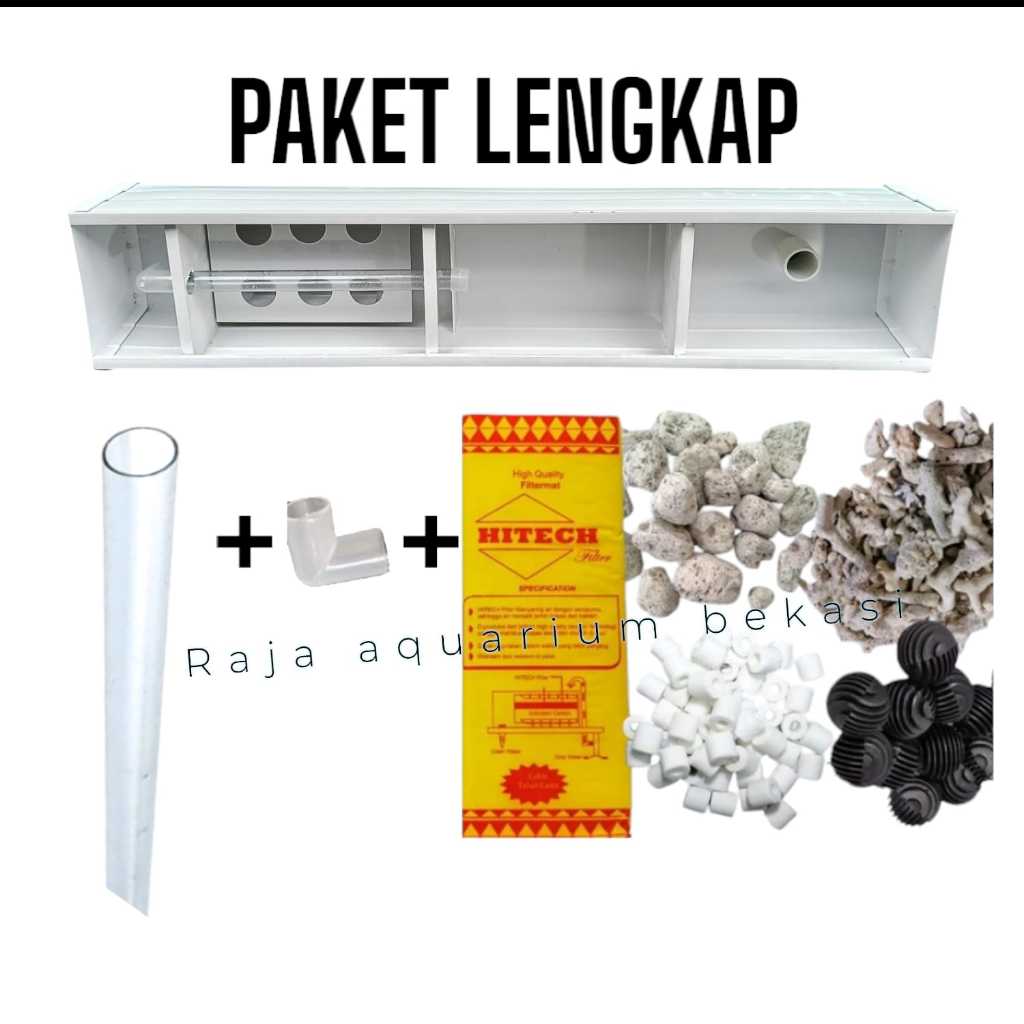PAKET LENGKAP TALANG AQUARIUM MEDIA FILTER/filter talang/talang atas PROMO & BONUS PIPA + KENI L