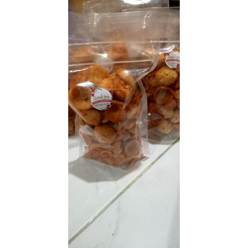 

krupuk basreng rasa pedas balado dan original