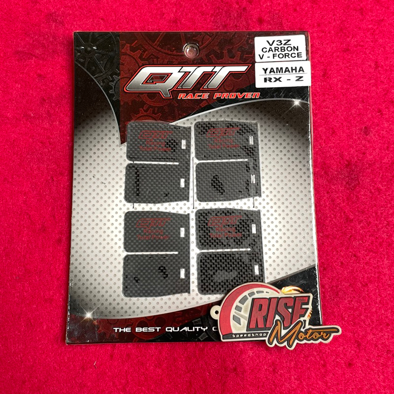 Promo Lidah Membran Qtt Rxz Vforce 3 Karbon Ori