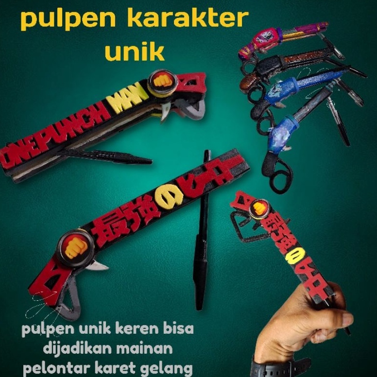 

KODE N57Q pena unik pulpen karakter sgkayu