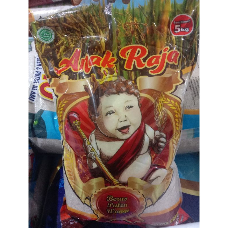 

BERAS ANAK RAJA PULEN WANGI MURAH 5KG