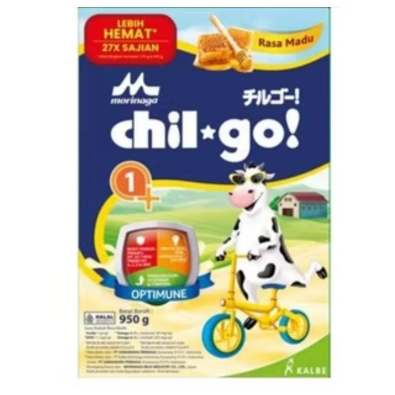 

Morinaga chil-go! 1+ rasa madu